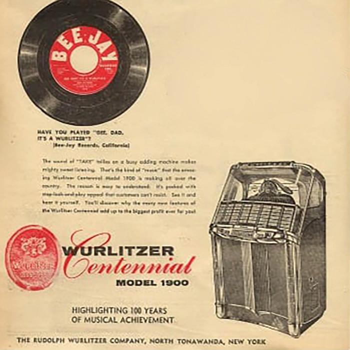 1956 Wurlitzer 1900 Centennial Vinyl Jukebox - Image 10
